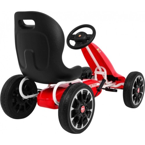 Gokart ABARTH czerwony