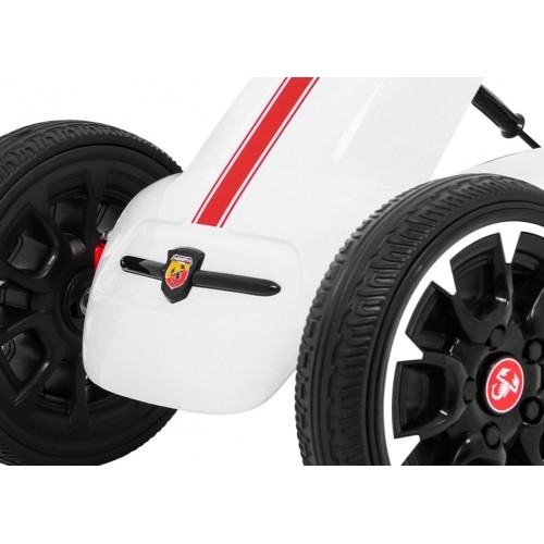 Gokart ABARTH biały