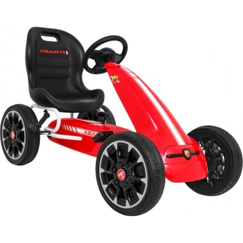 Gokart ABARTH czerwony