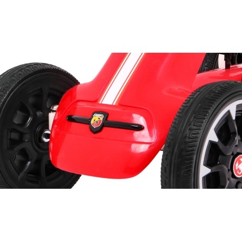 Gokart ABARTH czerwony