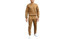 J.Style Sportinis Kostiumas Vyrams Fleece Brown 68C2001-158