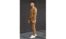 J.Style Sportinis Kostiumas Vyrams Fleece Brown 68C2001-158