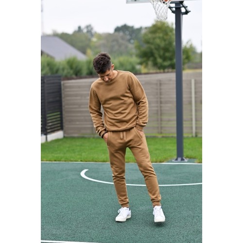 J.Style Sportinis Kostiumas Vyrams Fleece Brown 68C2001-158