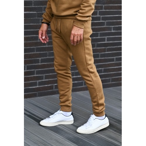 J.Style Kelnės Vyrams Fleece Brown 68XW01-158
