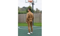 J.Style Sportinis Kostiumas Vyrams Fleece Brown 68C2001-158