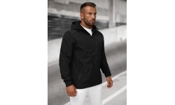 Kurtka softshell męska J.Style, czarna 27B6529-3