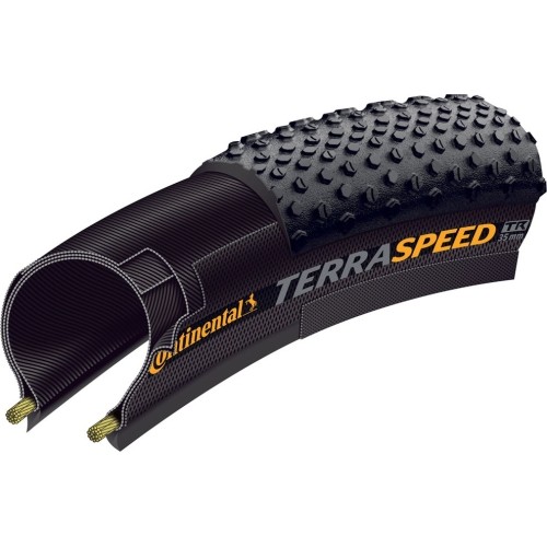Padanga Continental 700x40C (42-622) Terra Speed PT TL, sulankstoma