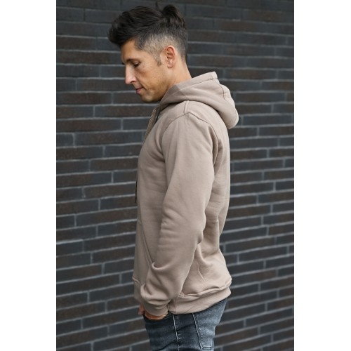 Bluza męska J.Style Fleece beżowa 68B2009-91