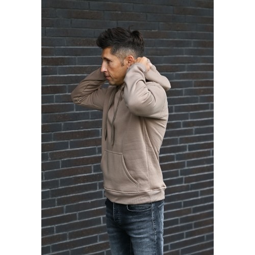 Bluza męska J.Style Fleece beżowa 68B2009-91