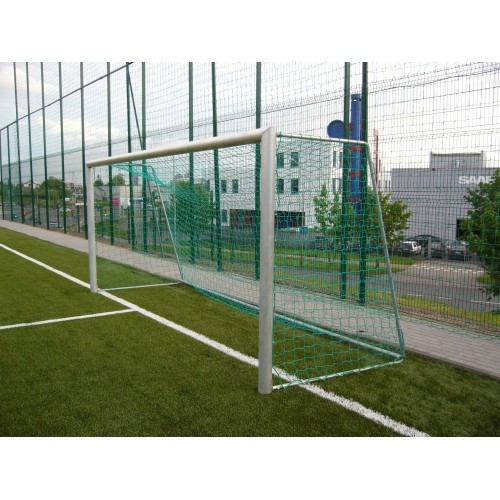 Sumažinti futbolo vartai (aliuminiai, mobilūs) 5x2m - Ovalus 120x100mm.