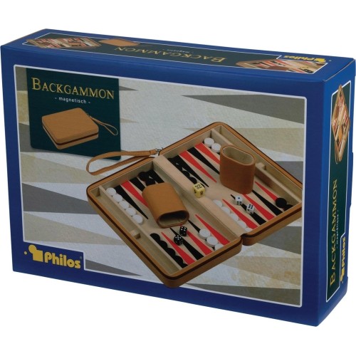 Gra podróżna backgammon Philos Leros