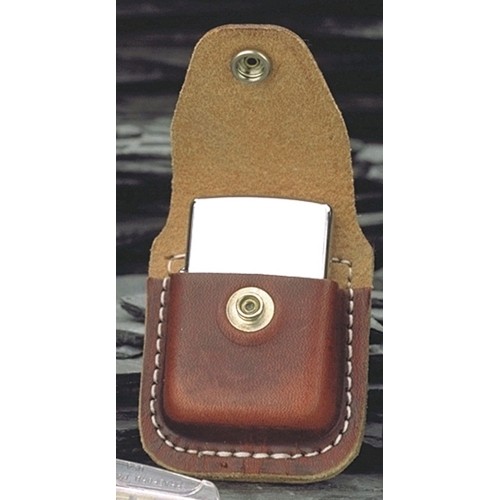 Zapalniczka benzynowa Zippo w skórzanym etui