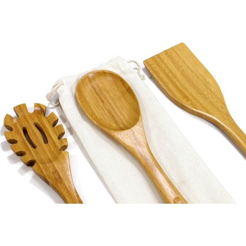 Zestaw przyborów kuchennych Origin Outdoors "Bamboo