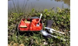Zestaw sztućców Origin Outdoors Biwak 'Dinner'