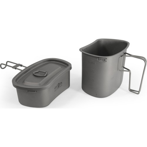 Zestaw garnków kempingowych Origin Outdoors "Titanium
