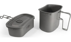 Zestaw garnków kempingowych Origin Outdoors "Titanium