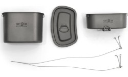 Zestaw garnków kempingowych Origin Outdoors "Titanium