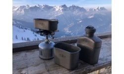 Zestaw garnków kempingowych Origin Outdoors "Titanium