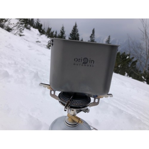 Zestaw garnków kempingowych Origin Outdoors "Titanium
