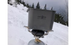 Zestaw garnków kempingowych Origin Outdoors "Titanium
