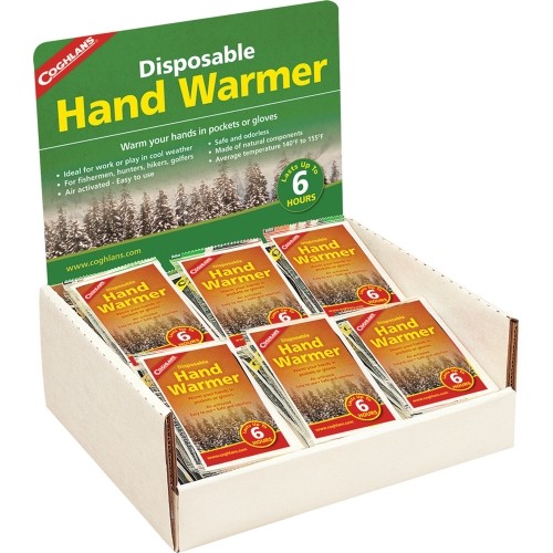 Jednorazowy ogrzewacz do rąk Coghlans