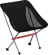 Krzesło turystyczne BasicNature Ultralight „Low Rest”
