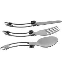 Zestaw sztućców BasicNature Bivouac "MiniTrek