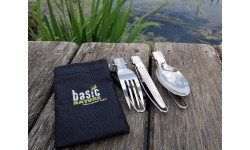 Zestaw sztućców BasicNature Bivouac "MiniTrek