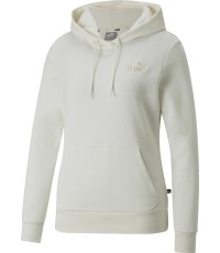 Damska bluza z kapturem Puma Ess+ Embroidery, biała 670004 99