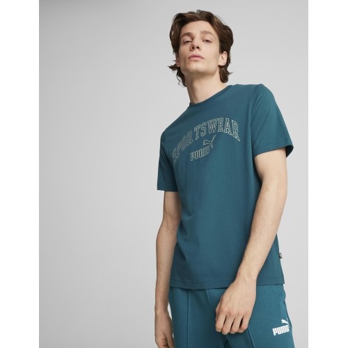 Puma Marškinėliai Vyrams Ess+ Logo Lab Gradient Black 682859 22