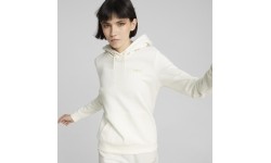 Damska bluza z kapturem Puma Ess+ Embroidery, biała 670004 99