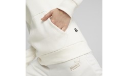Damska bluza z kapturem Puma Ess+ Embroidery, biała 670004 99