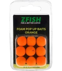 Zfish Foam Pop up przynęty pomarańczowe 15 mm