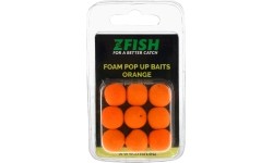 Zfish Foam Pop up przynęty pomarańczowe 15 mm