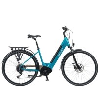 Miejski rower elektryczny Levit Musca Urban MX 468 28" - 2024 - Turkusowy perłowy