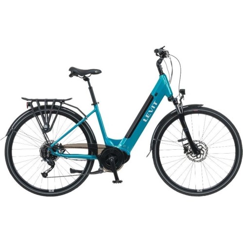 Miejski rower elektryczny Levit Musca Urban MX 468 28" - 2024 - Turkusowy perłowy