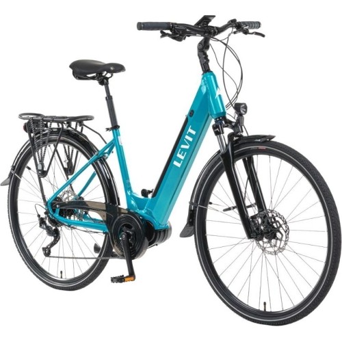 Miejski rower elektryczny Levit Musca Urban MX 468 28" - 2024 - Turquoise pearl