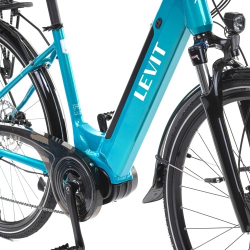 Miejski rower elektryczny Levit Musca Urban MX 468 28" - 2024 - Turquoise pearl