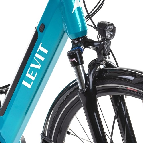 Miejski rower elektryczny Levit Musca Urban MX 468 28" - 2024 - Turquoise pearl