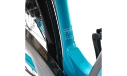 Miejski rower elektryczny Levit Musca Urban MX 468 28" - 2024 - Turquoise pearl