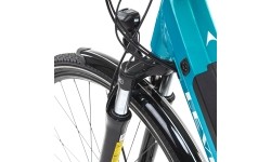 Miejski rower elektryczny Levit Musca Urban MX 468 28" - 2024 - Turquoise pearl