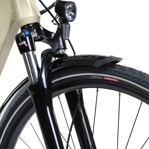 Miejski rower elektryczny Levit Musca Urban MX 468 28" - 2024 - Latte