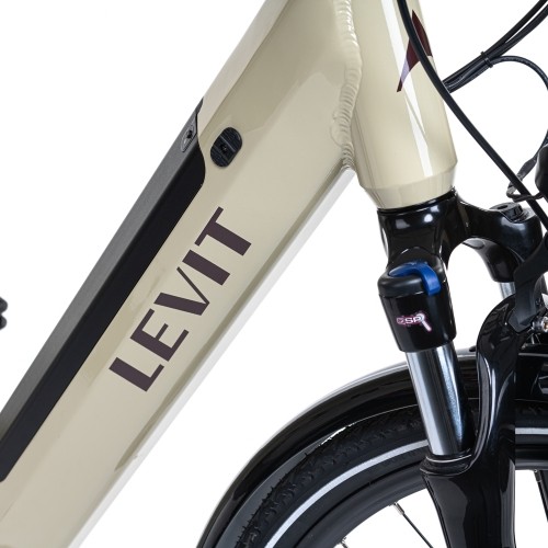 Miejski rower elektryczny Levit Musca Urban MX 468 28" - 2024 - Latte