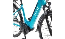Miejski rower elektryczny Levit Musca Urban MX 468 28" - 2024 - Latte