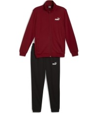 Dres męski Puma Clean Sweat Suit Black Red 585840 13