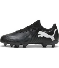Buty piłkarskie Puma Future 7 Play FG/AG Jr dla młodzieży, czarne 107734 02