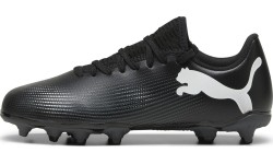 Buty piłkarskie Puma Future 7 Play FG/AG Jr dla młodzieży, czarne 107734 02