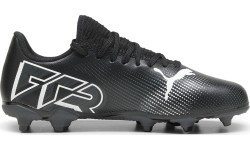Buty piłkarskie Puma Future 7 Play FG/AG Jr dla młodzieży, czarne 107734 02