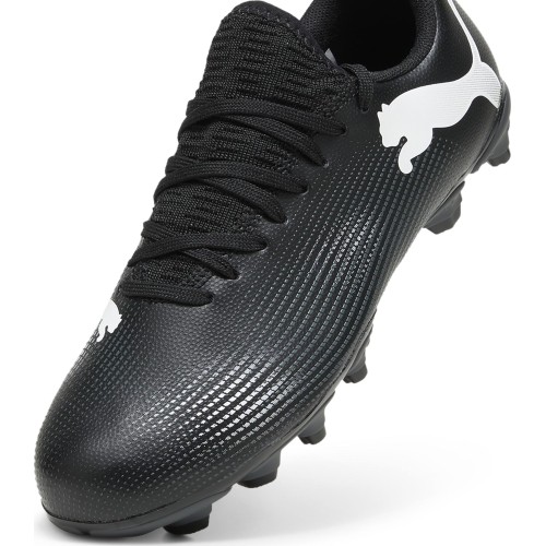 Buty piłkarskie Puma Future 7 Play FG/AG Jr dla młodzieży, czarne 107734 02