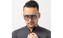 Sportowe okulary przeciwsłoneczne Altalist Kaku SP2 - Różowe z czerwonymi szkłami